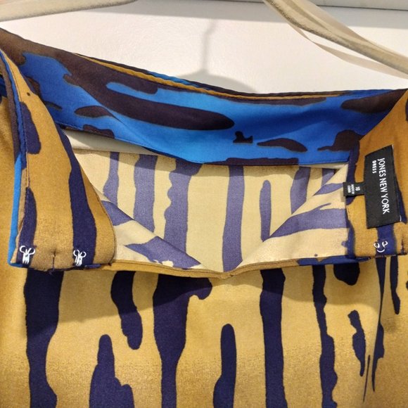 Jones New York Boatneck Shift Dress, size 16 - Picture 3 of 5